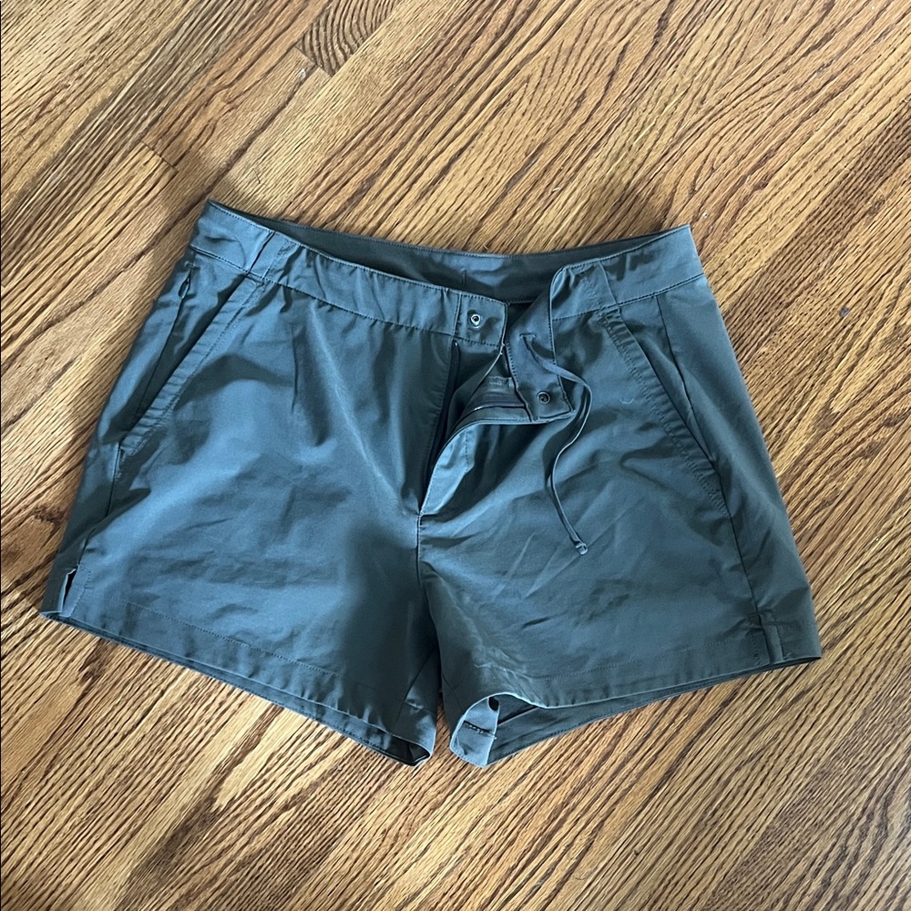 Olive Green North face Women's Shorts size 8